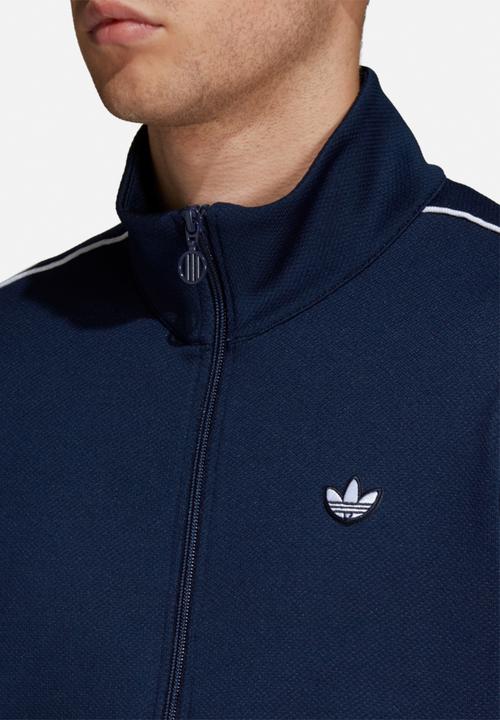 adidas Originals - Samstag tracksuit top - navy & white