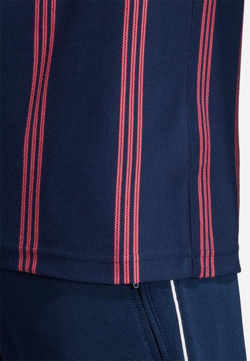 adidas Originals - Samstag tee - navy & red