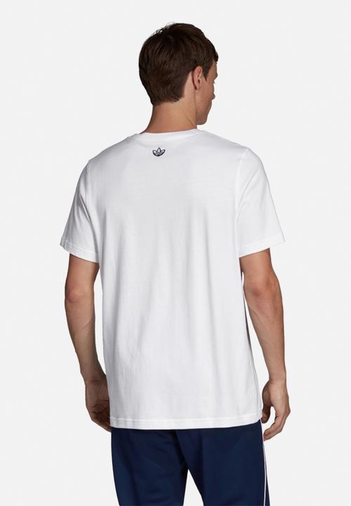 adidas Originals - Samstag photo tee - white