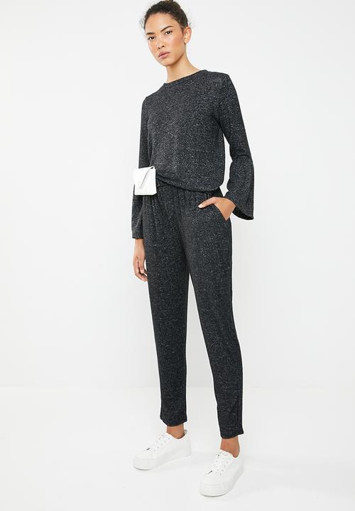 Brave Soul - Drawstring pant - charcoal