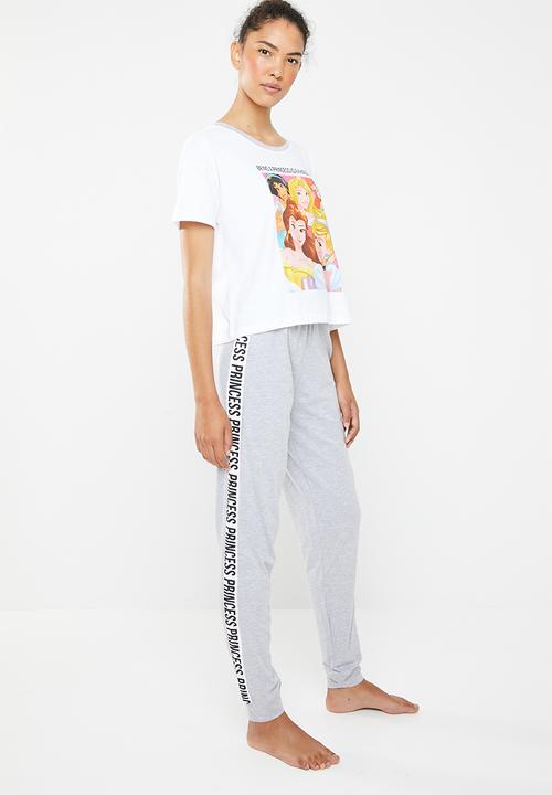 New Look - Being a princess jogger set - white