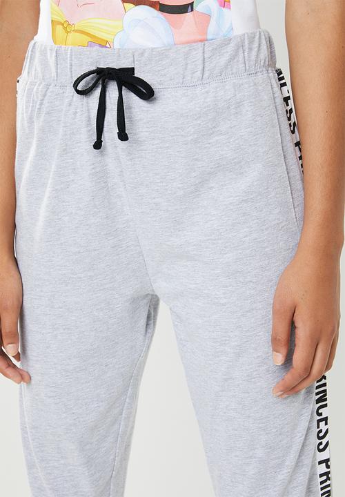 New Look - Being a princess jogger set - white
