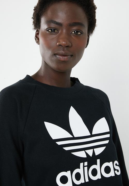 adidas Originals - Trefoil crew sweat - black
