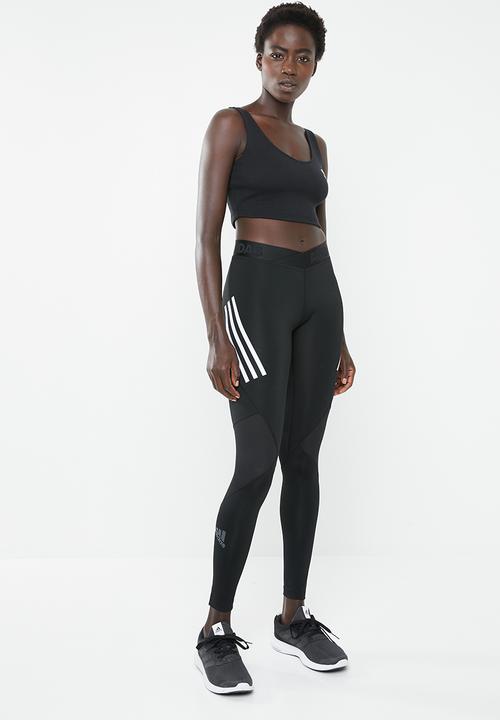 adidas - Ask 3 stripe tight - black