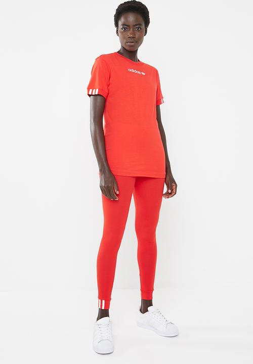 adidas Originals - Coeeze T-shirt - red