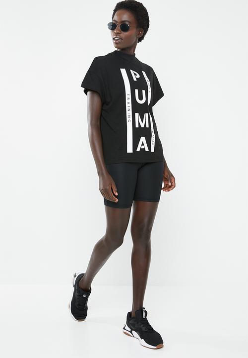 PUMA - XTG graphic T-shirt - black
