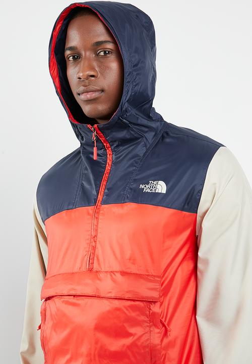 The North Face - M fanorak jacket - fiery red & urban navy