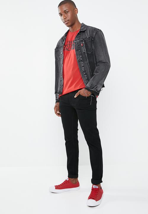 The North Face - Easy tee - red
