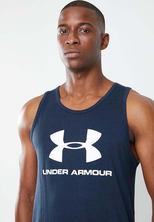 Under Armour - Sportstyle logo tank - navy