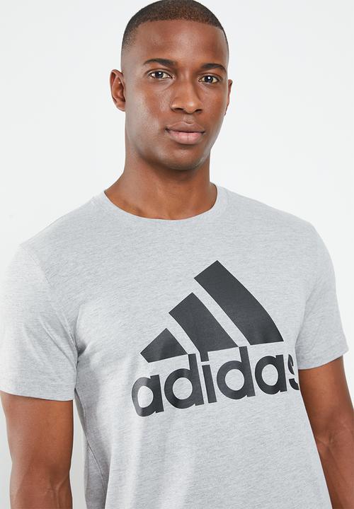adidas Performance - Bos crew tee - grey melange