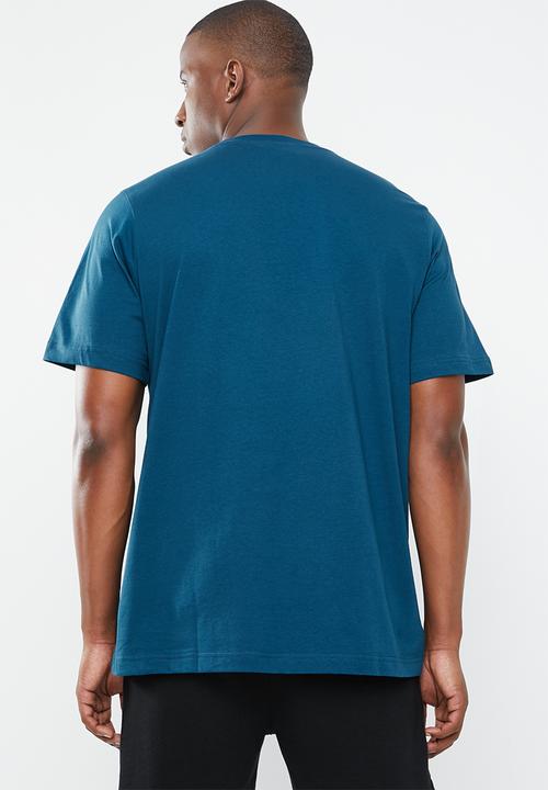 adidas Originals -  Outline crew short sleeve tee - blue & white