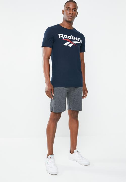 Reebok Classic - Mens vector tee - navy