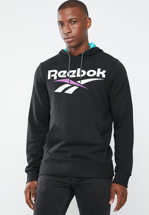 black reebok hoodie