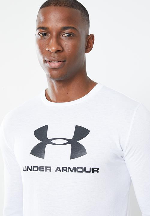 Under Armour - Sportstyle logo tee - white