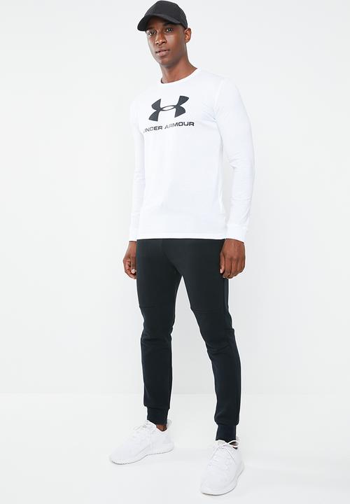 Under Armour - Sportstyle logo tee - white