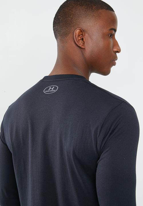 Under Armour - Sportstyle logo long sleeve tee - black
