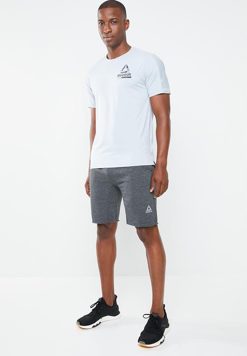 Reebok - Mens elements shorts - charcoal