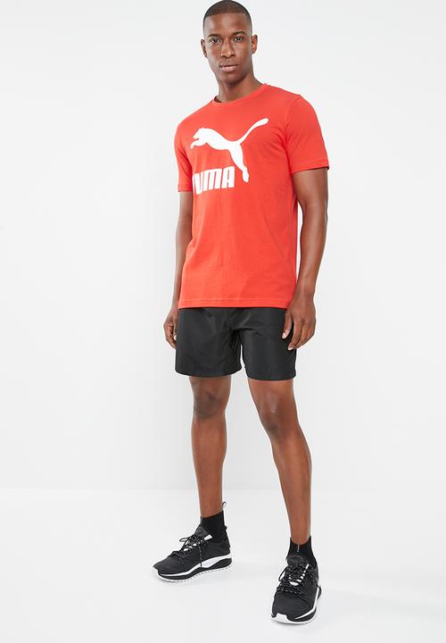 PUMA - Classics logo tee - red