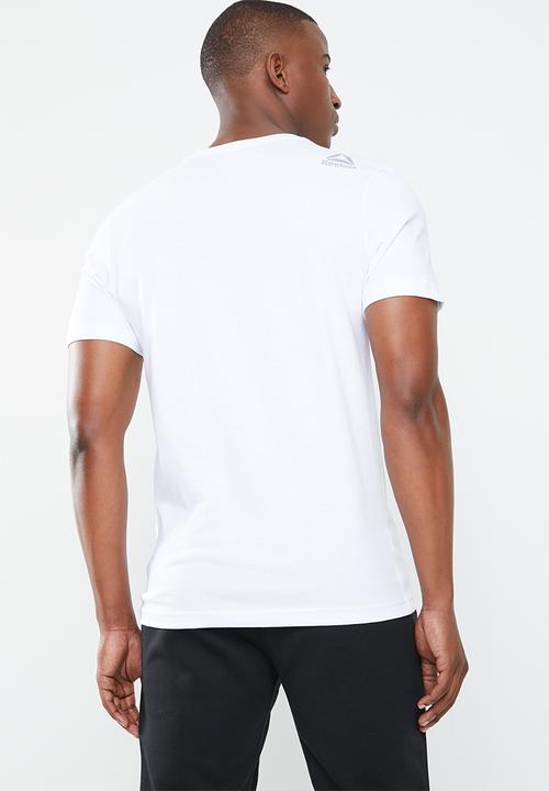 Reebok - Stamped logo tee - white