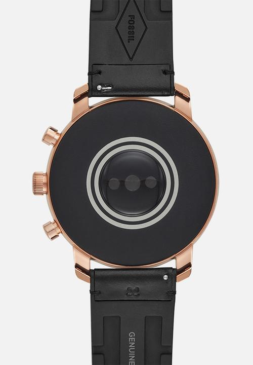 Fossil - Gen 4 smartwatch - explorist HR tan leather
