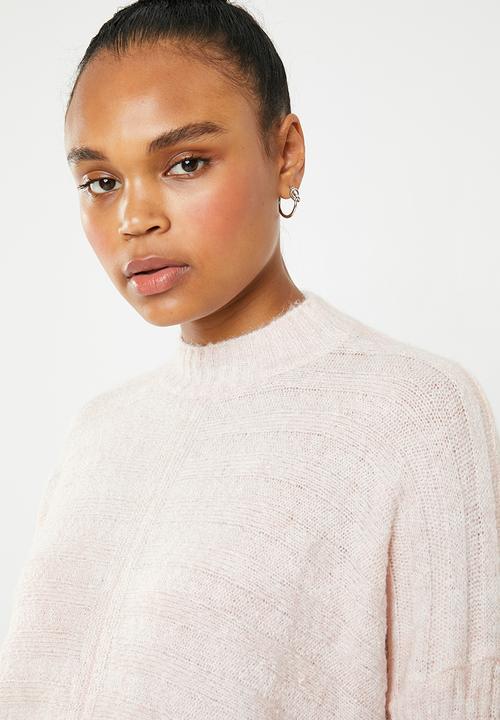 Superbalist - Soft touch turtle neck knit - pink