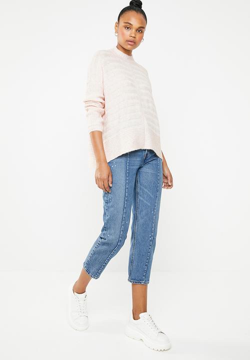 Superbalist - Soft touch turtle neck knit - pink
