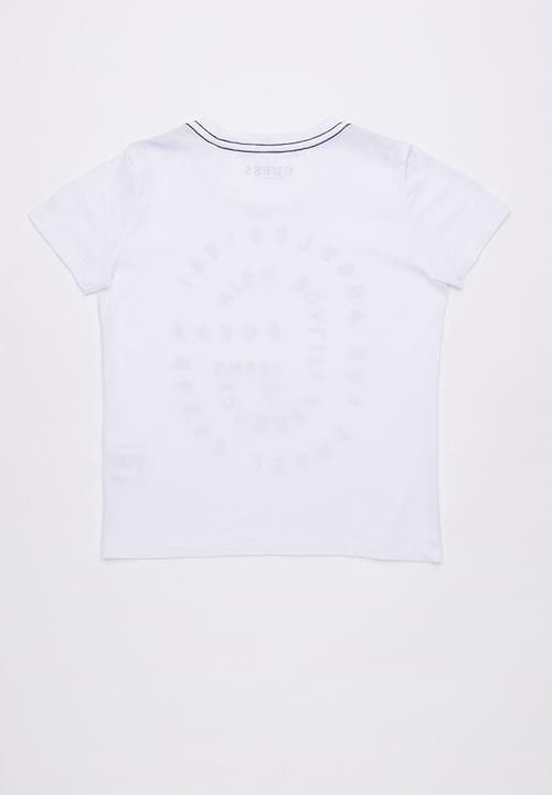 GUESS - Guess g tee - white