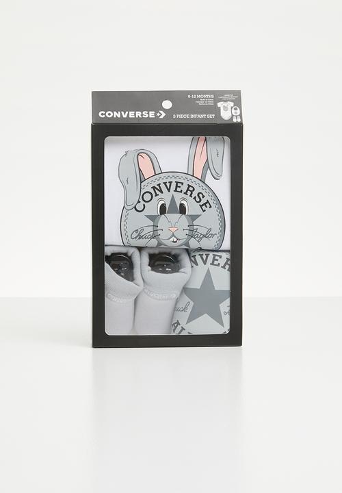 Converse - Classroom pets infant set - white
