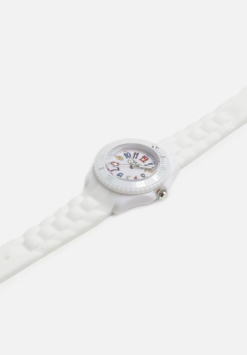 Cool Kids - Neon resin watch - white