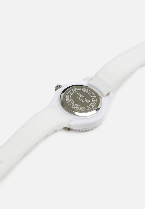 Cool Kids - Neon resin watch - white