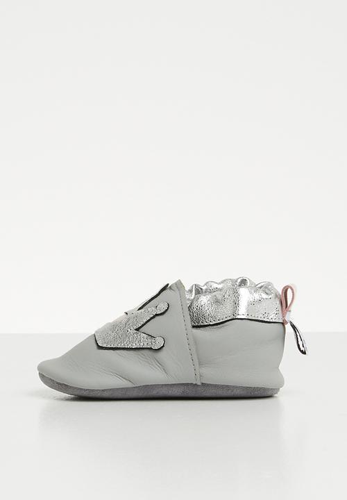 shooshoos - Crown princess slip on - grey