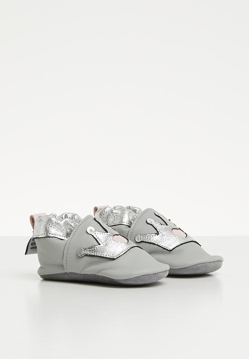 shooshoos - Crown princess slip on - grey