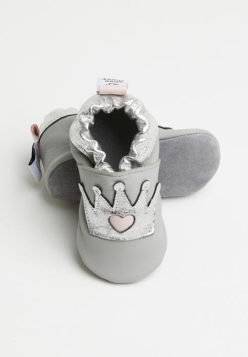 shooshoos - Crown princess slip on - grey