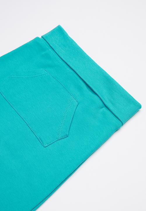 Baby Corner - Dino harem pants - blue