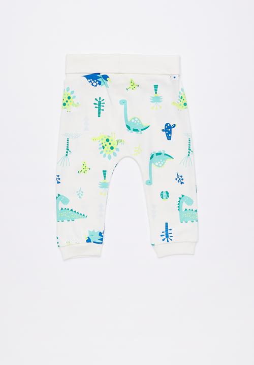 Baby Corner - Dino aop harem pants - multi