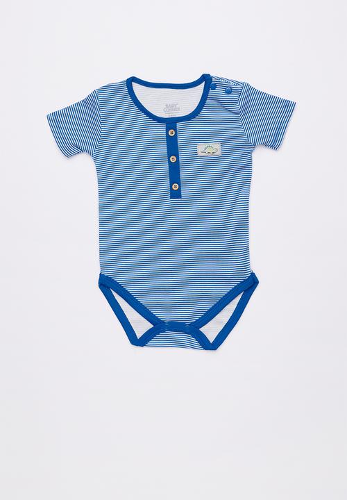 Baby Corner - Dino 2 pack printed short sleeve bodysuits - multi
