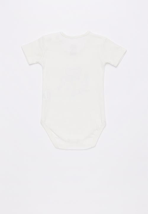 Baby Corner - Dino 2 pack printed short sleeve bodysuits - multi