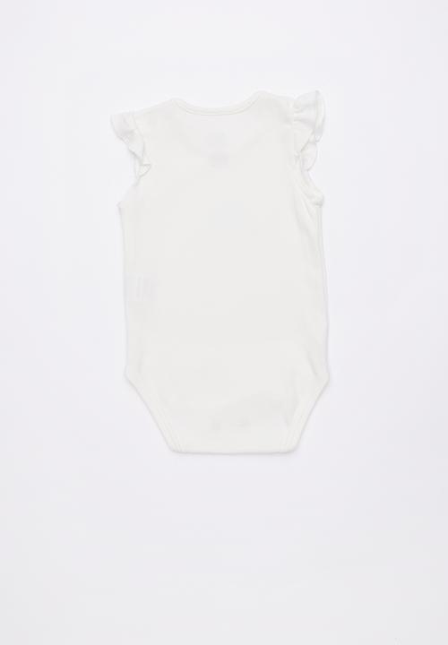 Baby Corner - Unicorn 2 pack frilly bodysuit - multi