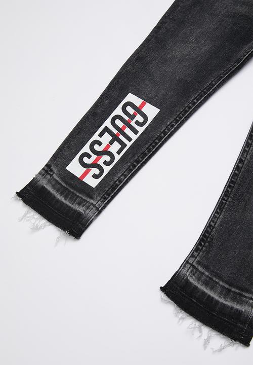 GUESS - Skinny denim jeans -  black