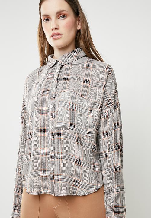 Superbalist - Drop shoulder shirt - brown 