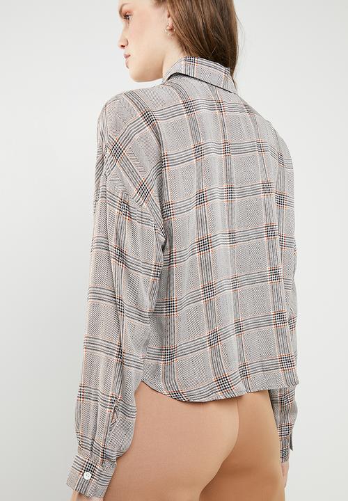 Superbalist - Drop shoulder shirt - brown 