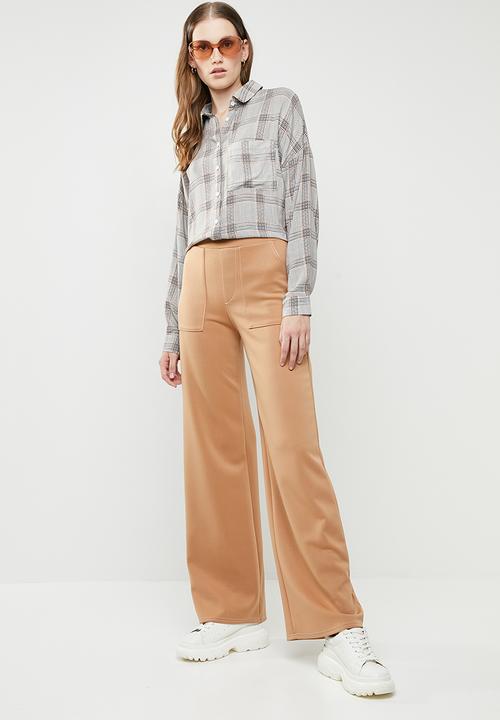Superbalist - Drop shoulder shirt - brown 