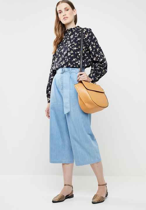 Superbalist - Frill neck blouse - floral