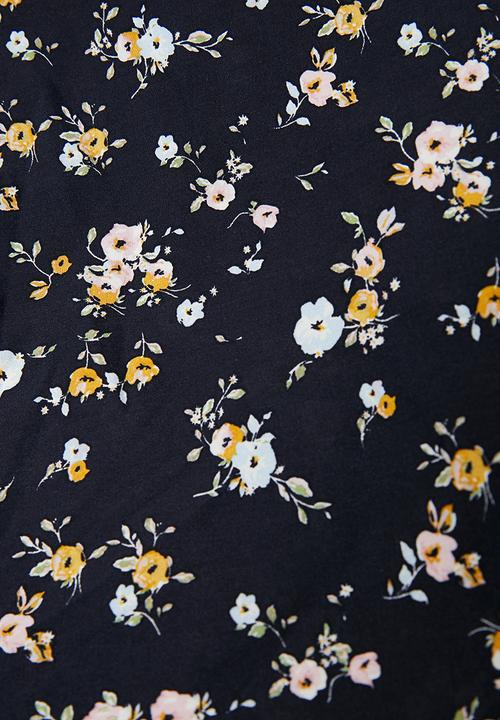 Superbalist - Frill neck blouse - floral
