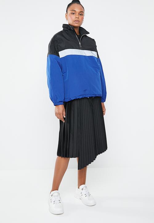 Missguided - Overhead colour block parka - multi