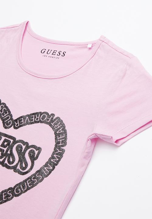 GUESS - Guess heart tee - purple