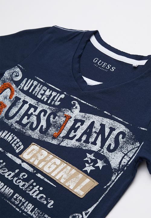 GUESS - Originals tee - blue 