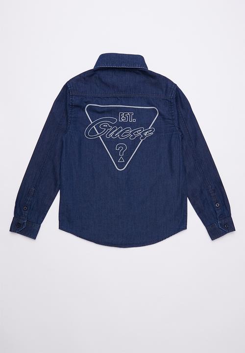 GUESS - Denim shirt - blue