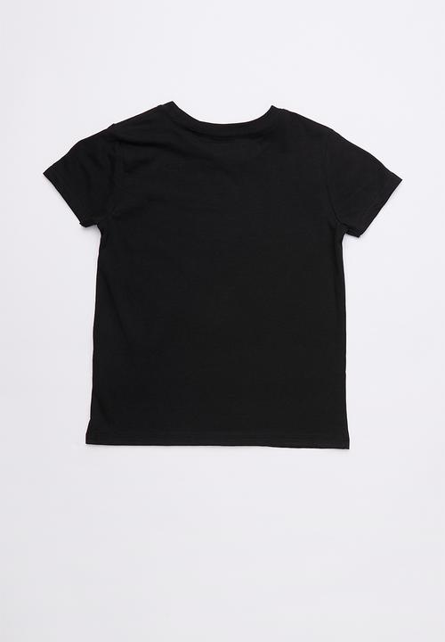 GUESS - Short sleeve core triangle tee - black