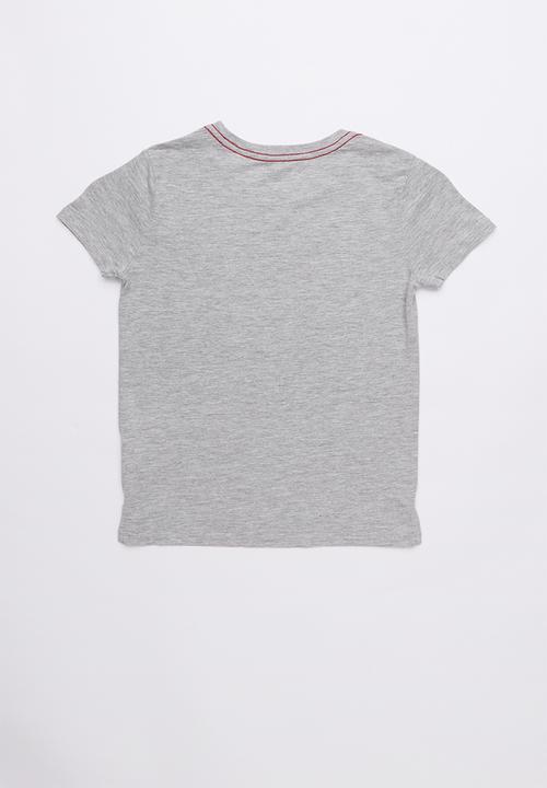 GUESS - Short sleeve Guess established tee - grey 